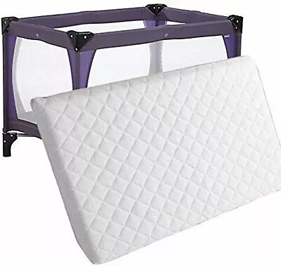 New Travel Cot Mattress For GRACE REDKITE And MAMAS & PAPAS - 95 X 65 X 5 Cm • £14.99