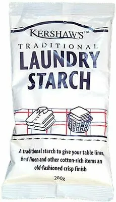 £10.60 • Buy Kershaw's Laundry Starch Powdered Starch 200g Washing Starch Clothes Pack Of 3
