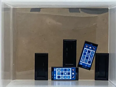 $7.95 • Buy LEGO Parts - Black Tile 1 X 2 Cell Phone Screen - No 3069b - QTY 5