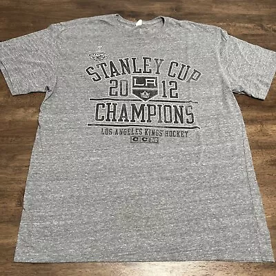 2012 NHL Stanley Cup LA Los Angeles Kings Hockey Champions T-shirt XL X-Large • $16.99