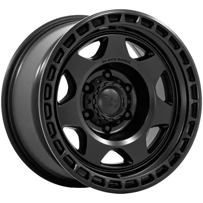 Black Rhino BR018 Voyager 17x8.5 6x5.5  -10mm Matte Black Wheel Rim 17  Inch • $319