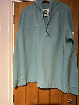 Lazy Jacks Hooded Half Zip Sweatshirt Size 16 • £9.99