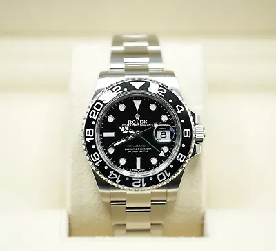 Rolex GMT-Master II 116710LN 40mm 2018 Unworn Model Black Dial Full Set • £10995