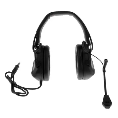 Tactical Headphone Hunting Communication Headset Ear-cup For Helmet Guide Rai UK • £29.99