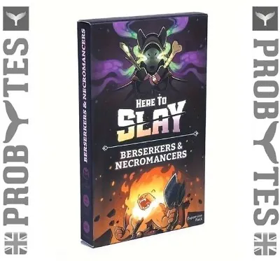 Here To Slay Berserkers & Necromancers Card Game Party Nights Expansion Pack • £6.99