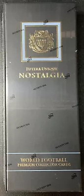 2024 Futera Unique Nostalgia World Football Factory Sealed Hobby Box • $439.95