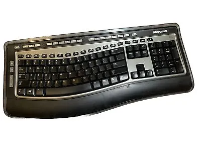 Microsoft Wireless Keyboard 6000 Model 1374 W/USB Transceiver No Mouse • $21.99