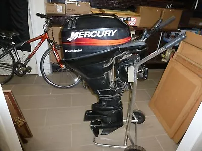 2003 Mercury 15HP BigFoot Outboard Motor 4 Stroke 15EL 4STR 20  Shaft • $1499