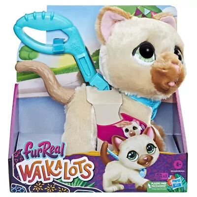 FurReal Friends Walkalots Interactive Toy Cat For Walking With Sounds • £19.99