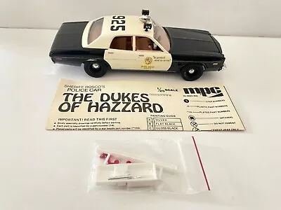 Vintage Built-Up MPC- Dukes Of Hazzard SHERIFF ROSCOE'S CAR-w/ Instructions • $29.99