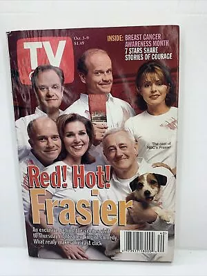 TV Guide  The Cast Of NBC's Frasier - October 1998  - No Label • $4