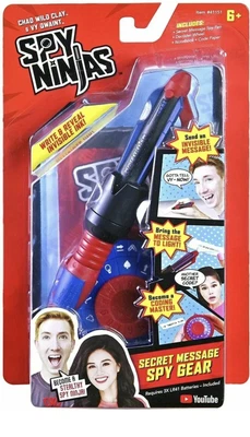 £27.99 • Buy Spy Ninjas Project Chad Wild Clay & Vy Qwaint -Secret Message Spy Gear 