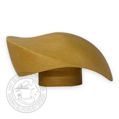 Modern Millinery Wooden Hat Block - Hat Blocks Of Australia • £130