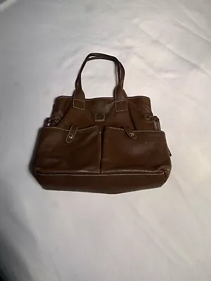 Dooney And Bourke Learge Bag Brown Leather Great Shape • $20