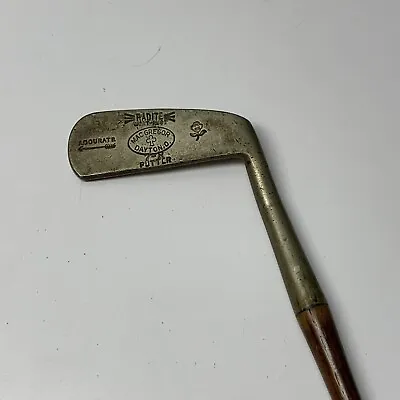 ANTIQUE MACGREGOR RADITE 7-R PUTTER Right Hand Hickory Shaft Leather Grip EG • $69.99