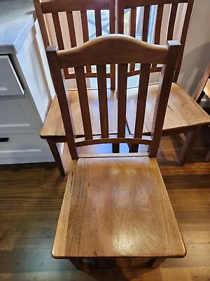 $100 • Buy 6 X Wooden Kitchen/dinning Chairs.  Australian Made.  Solid Hardwood 