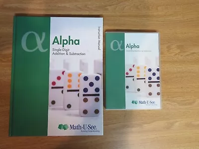 Math U See Alpha Instruction Manual And DVD • $24.99