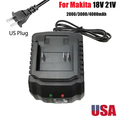 For Makita DC 18V 21V Lithium‑Ion Rapid Battery Charger BL1815 BL1830 BL1850 USA • $12.08