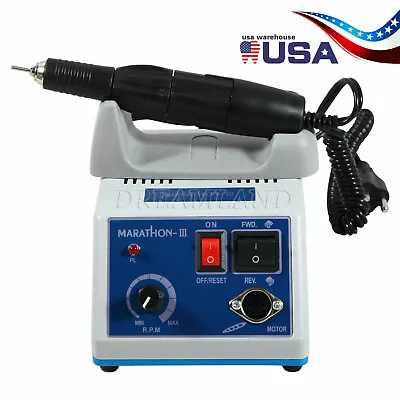 Dental Lab Marathon Electric Micromotor Polishing Unit 35K Handpiece Power N3 Or • $15.50