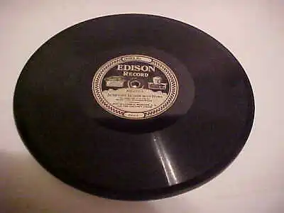 RARE EDISON 10 In. RECORD 80471 REV. WILLIAM H. MORGAN DD AND THE CALVARY CHOIR • $5