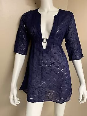 $88 Echo Navy Coverup Size Small # 125N K • $18.82