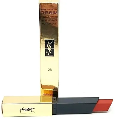 Yves Saint Laurent Rouge Pur Couture The Slim Lipstick  28 True Chili • £11.99