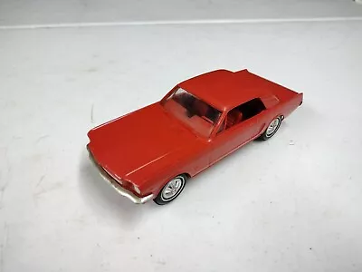 Vintage 1/25 Scale AMT 1966 Ford Mustang Coupe HT Promo Car - 4 Screw Bottom • $91.95