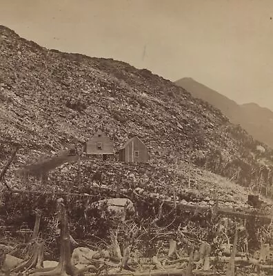 Halfway House Carriage Road To Mt. Washington Kilburn Stereoview C1870 • $17