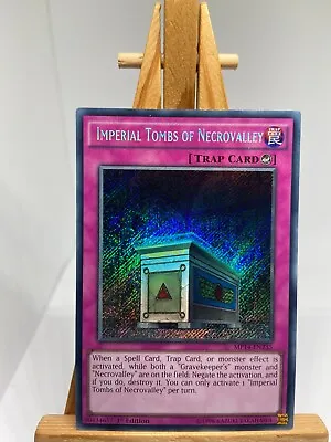 Imperial Tombs Of Necrovalley - Secret Rare 1st Edition MP14-EN235 - LP - YuGiOh • £2.90