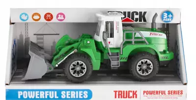Wheeled Heavy Bulldozer Vehicle Construction Machine Model Gift Children 23 Cm • £11.98