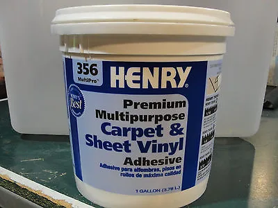 $25.95 • Buy Henry 356 MultiPro Premium Multipurpose Carpet & Sheet Vinyl Adhesive  **NEW**