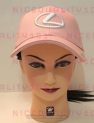 Lexus 3D Logo Hat Cap Pink Adjustable Men Women • $27.99