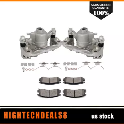 For 1997-04 Buick Regal 00-10 Chevy Impala Rear Brake Calipers And Ceramic Pads • $91.63