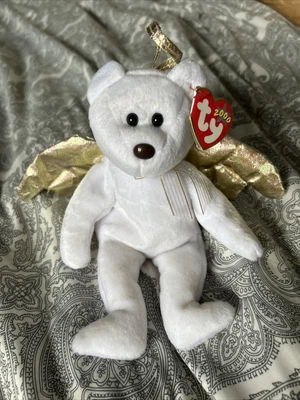 £1.50 • Buy Ty Beanie Babies  Retired   Halo 2    Teddy With Tags