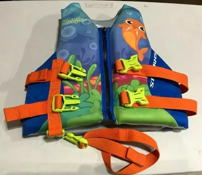 Stearns Puddle Jumper Life Jacket Ski Vest Child’s Small 30-50lbs #2907 • $19.99