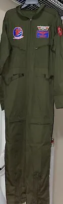 Rubies Men's Top Gun Maverick Flight Suit Costume Adult Large Jumpsuit (No Cap) • $26.99