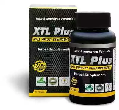 XTL Plus Enlargement Capsules For Men BY XTRALARGE 100%HERBAL Natural Ingredient • $437.06