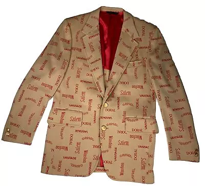 Vintage RJ Reynolds Salesman Tobacco Smoking Suit Coat Camel Doral Vantage 70s • $99.99