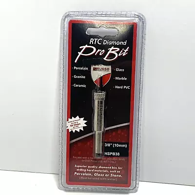 RTC 3/8  Hole Saw For Porcelain Granite Marble Glass Pro Drill Bits (10mm) • $22.99