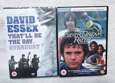 David Essex DVD BUNDLE That'll Be The Day Stardust NEW + SILVER DREAM RACER R2 • £12.99