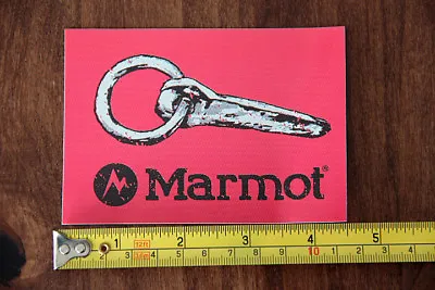 MARMOT Clothing And Equipment STICKER Decal NEW Pink Piton • $3.27