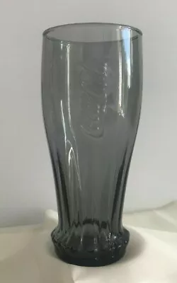 McDonald's 2013 Coca-Cola Charcoal Grey Upside Down Bottle Glass • $6.42