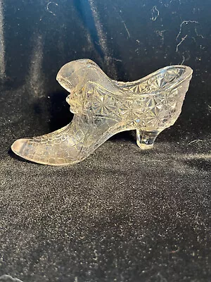 Cut Glass Vintage Shoe • $5