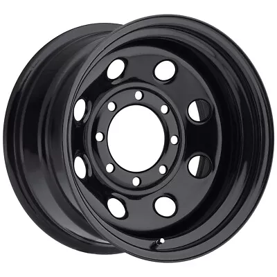 Vision 85 Soft 8 15x8 5x5.5  -19mm Gloss Black Wheel Rim 15  Inch • $68.99