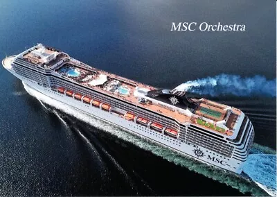 MSC Orchestra - MSC Cruises. • $7.89