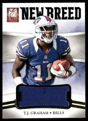 2012 Panini Elite #24 T.J. Graham New Breed Jerseys #/399 • $2.99