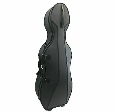 New Designed 4/4 Full Size Cello Foamed Case With Two Wheels / Extra One Rosin   • $210