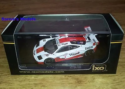 IXO GTM084 - McLaren F1 GTR - Spa 4hrs '96 - Bscher / Kox - 1/43 NEW • £29.50