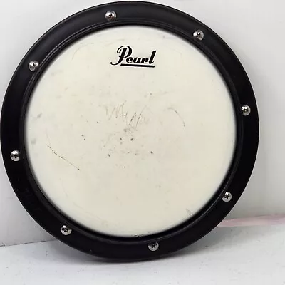 $24 • Buy Pearl 8  PRACTICE DRUM PAD Portable SNARE PRACTICE SKILL Building Percussion 