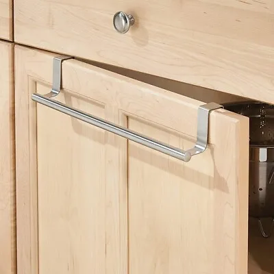 £4.60 • Buy Over Door Hanger Rail Holder Rack Tea Towel Hanging Kitchen Bathroom Cupboard